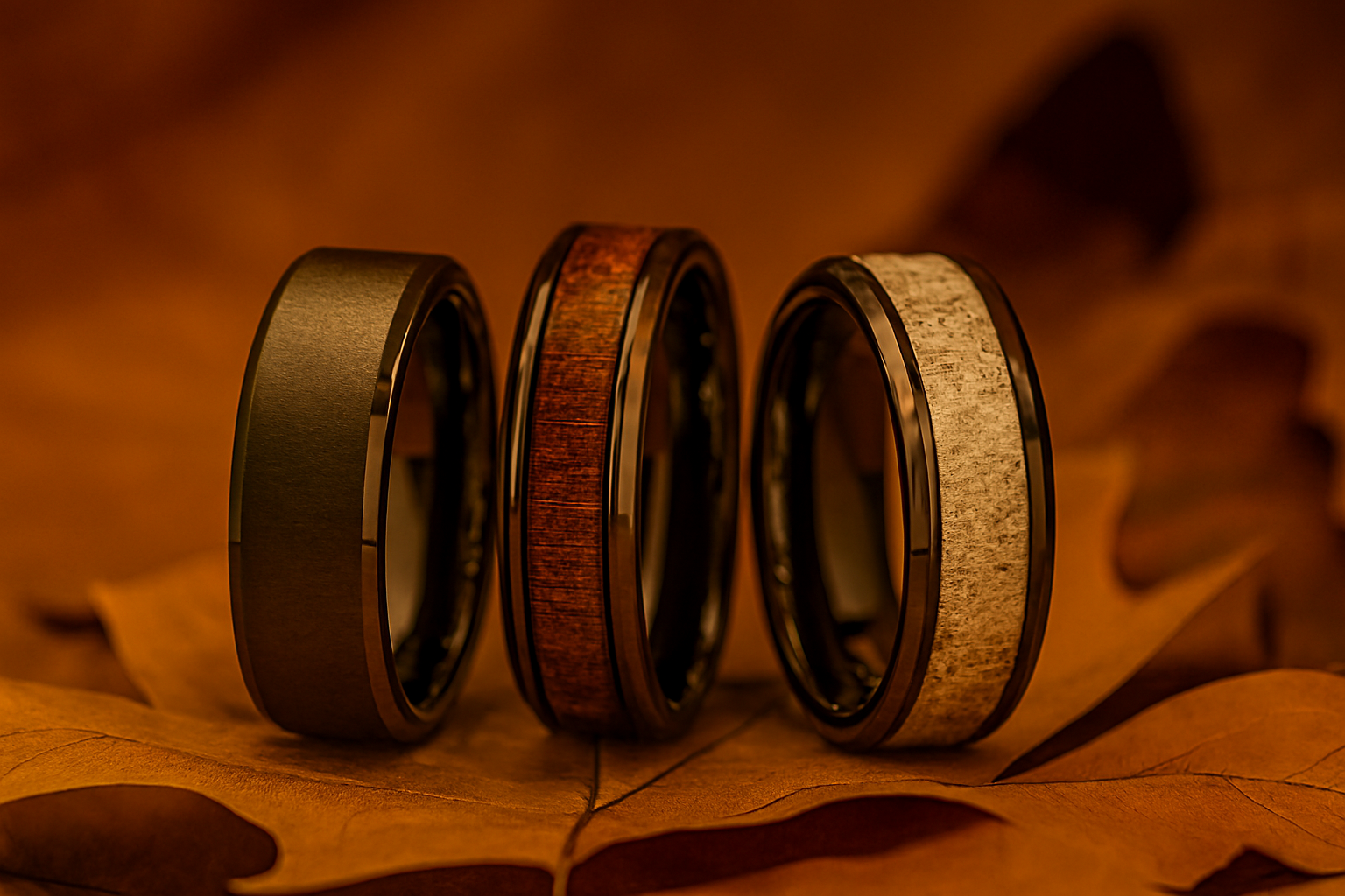 Men's Tungsten Rings and Wedding Bands