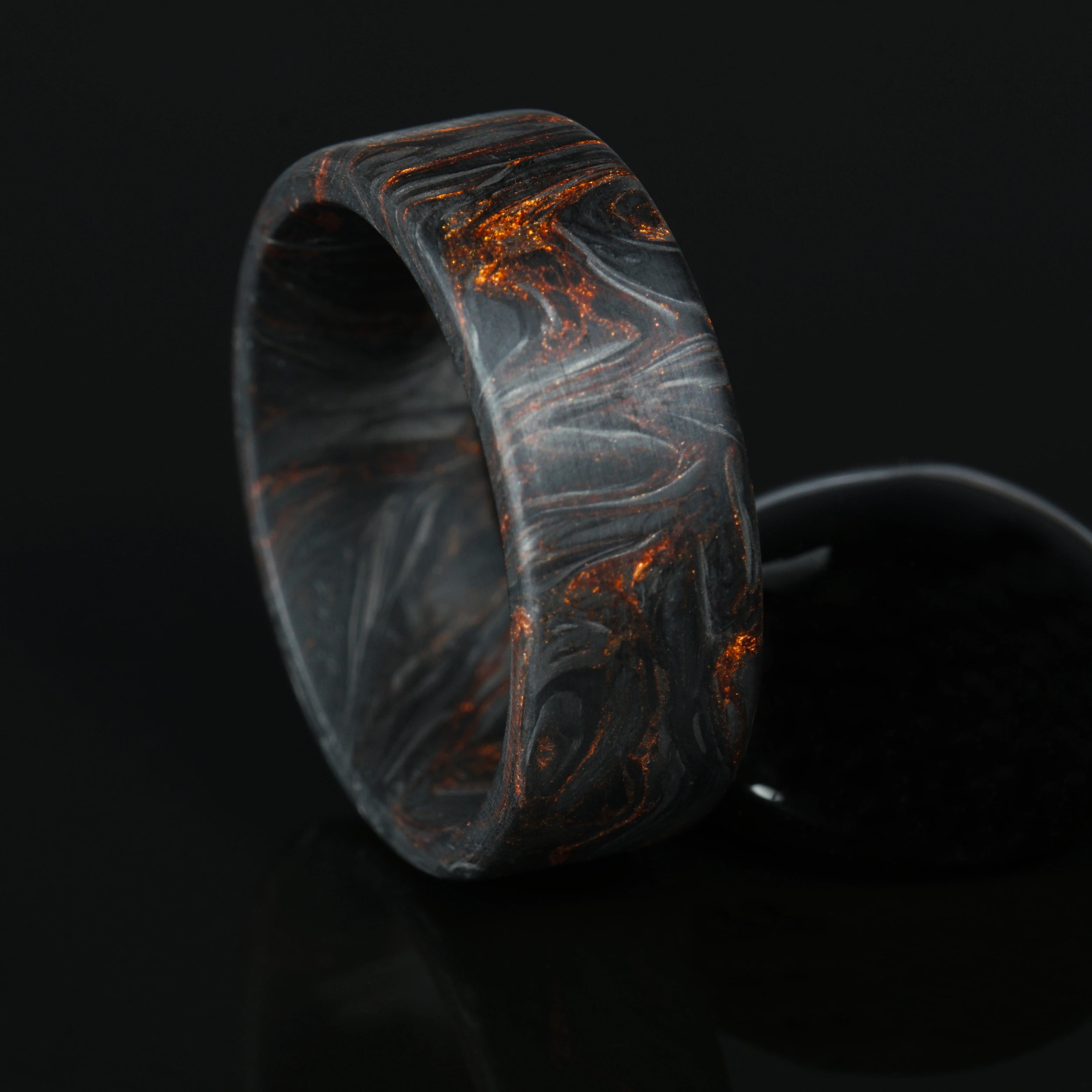 Vega - Carbon Fibre Ring with Copper