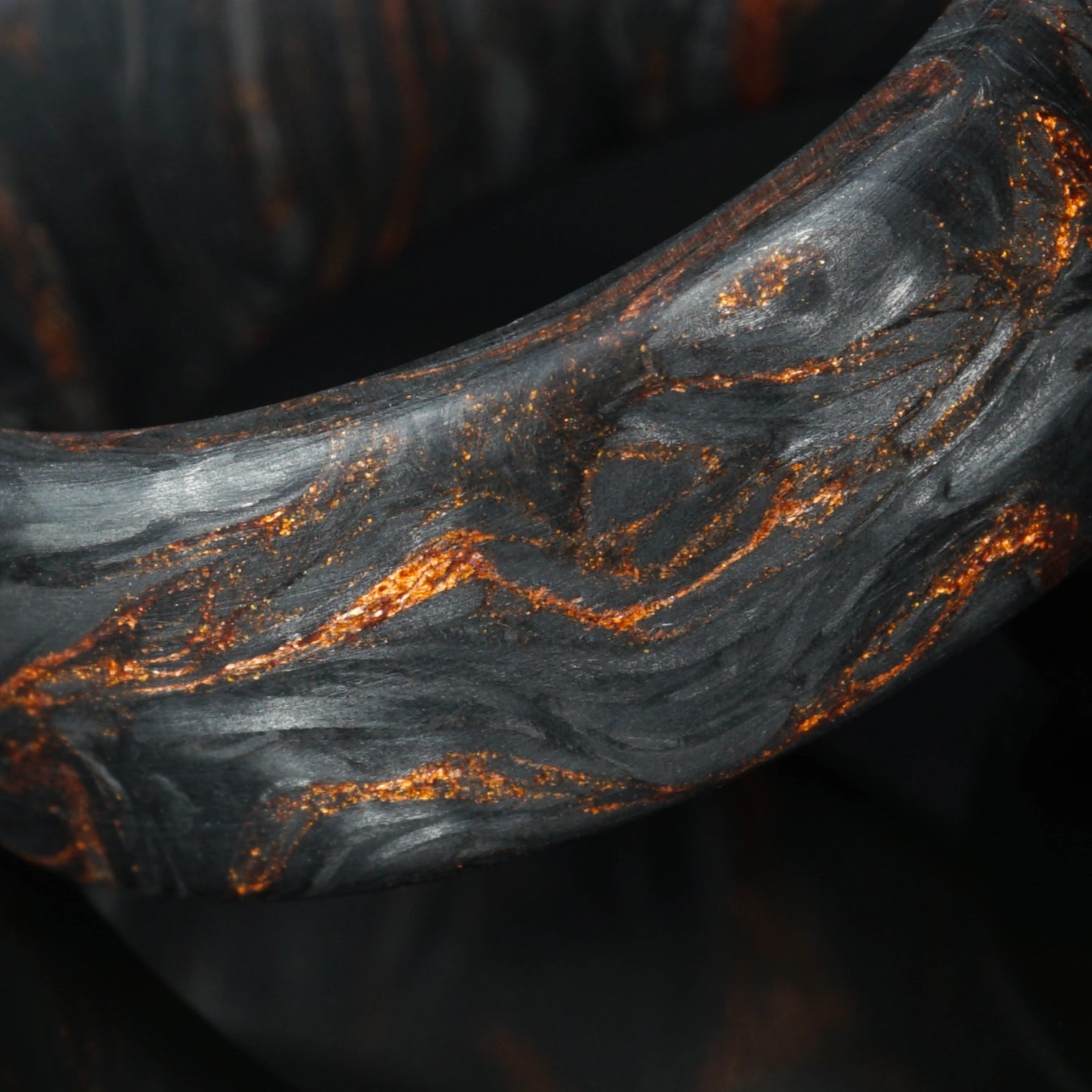 Vega - Carbon Fibre Ring with Copper