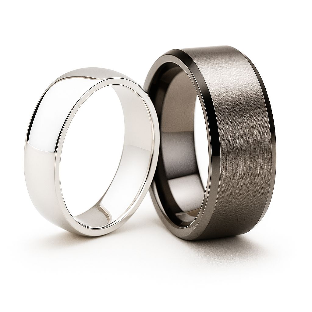 Tungsten vs. Silver Wedding Bands | Durability, Style, and Symbolism Compared
