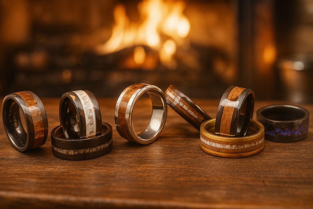 Alternative Wedding Rings for Men | Tungsten & More | Foundoria