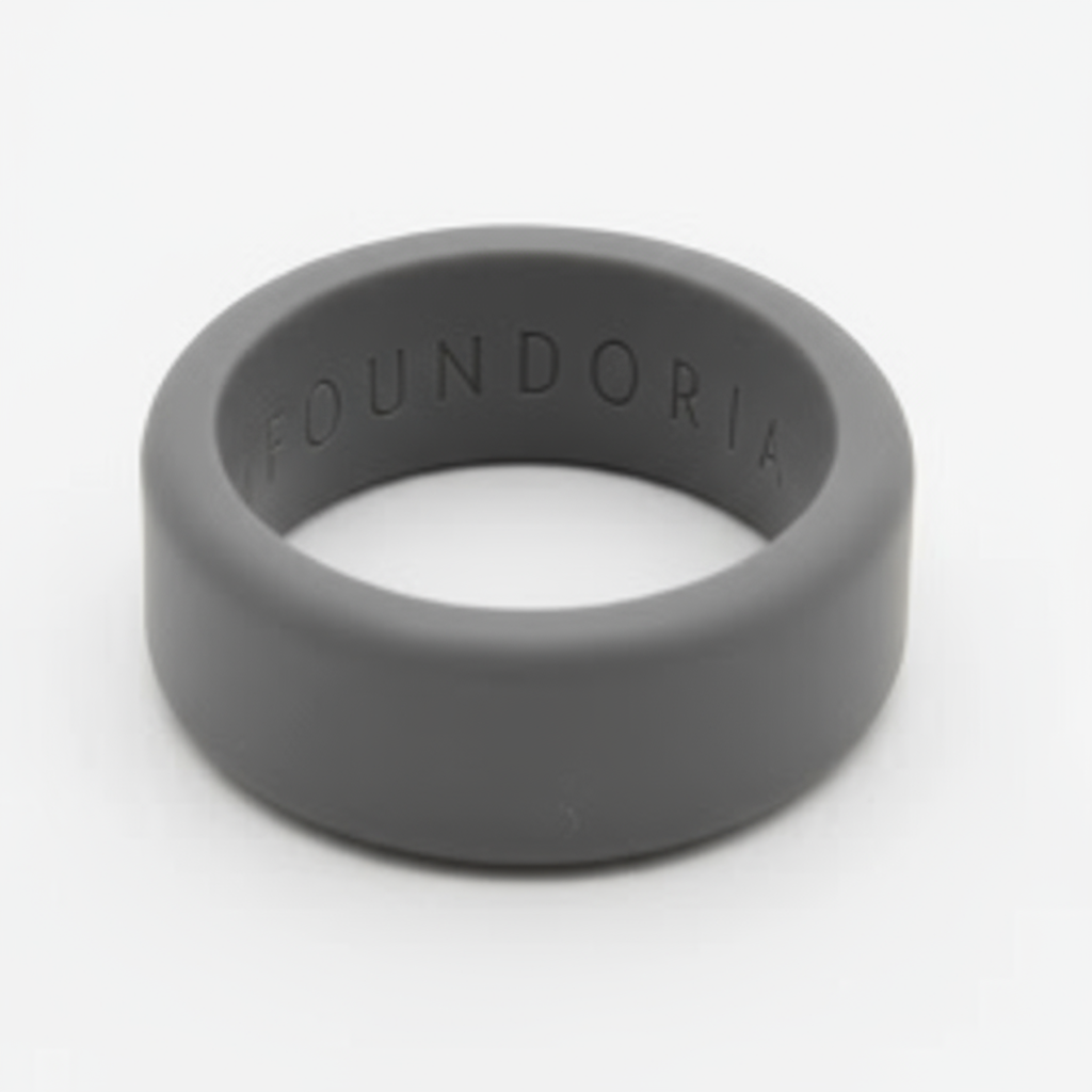ENDURA Grey Men's Silicone Safety Ring