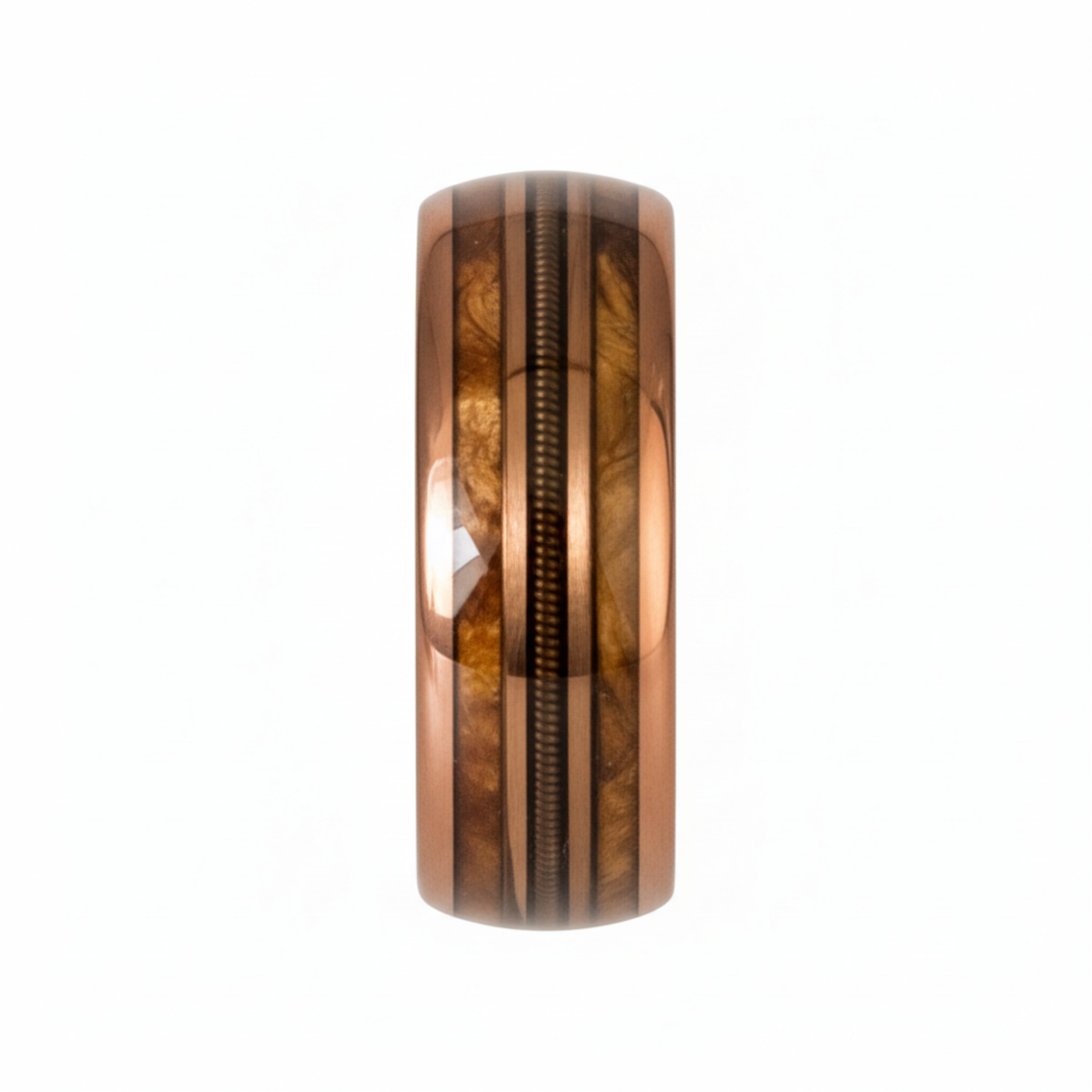 Strung - Coffee Tungsten with Guitar String