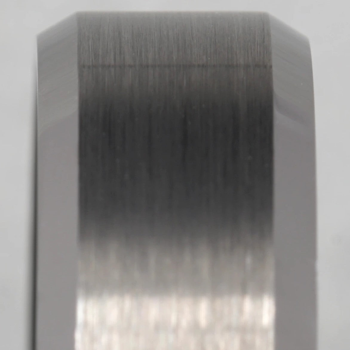 Titanis - Gunmetal Tungsten Ring with Black Sleeve