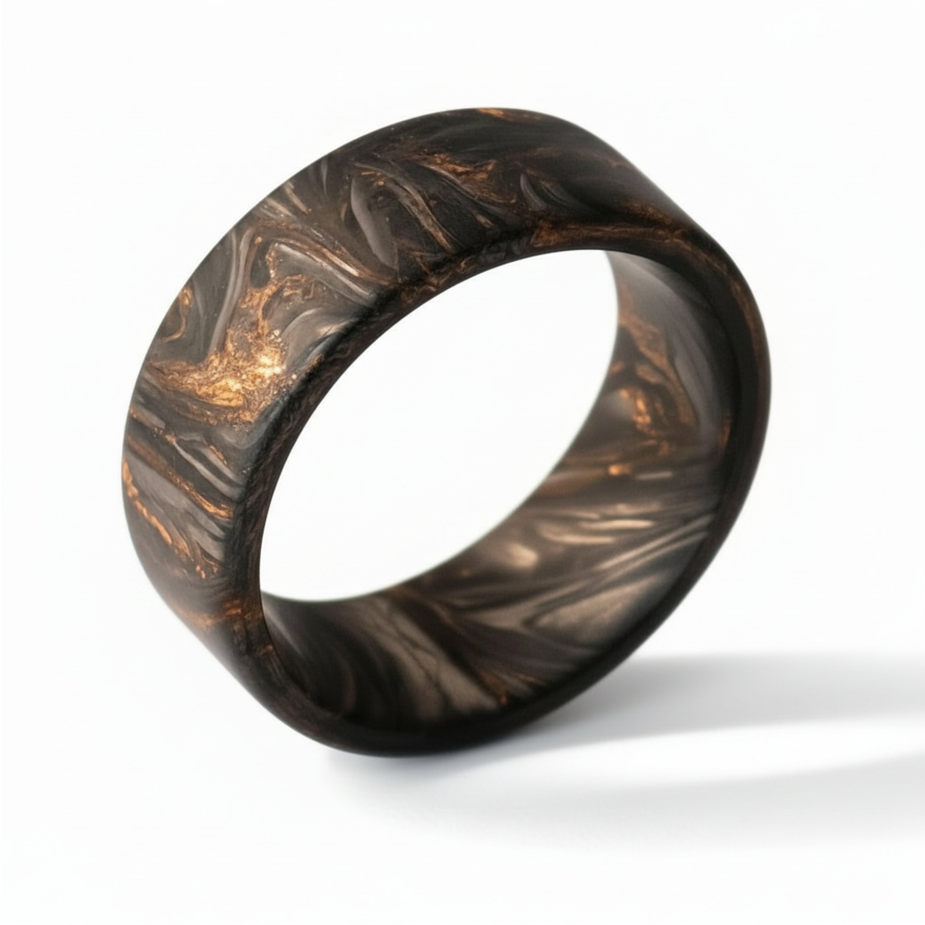 Vega - Carbon Fibre Ring with Copper