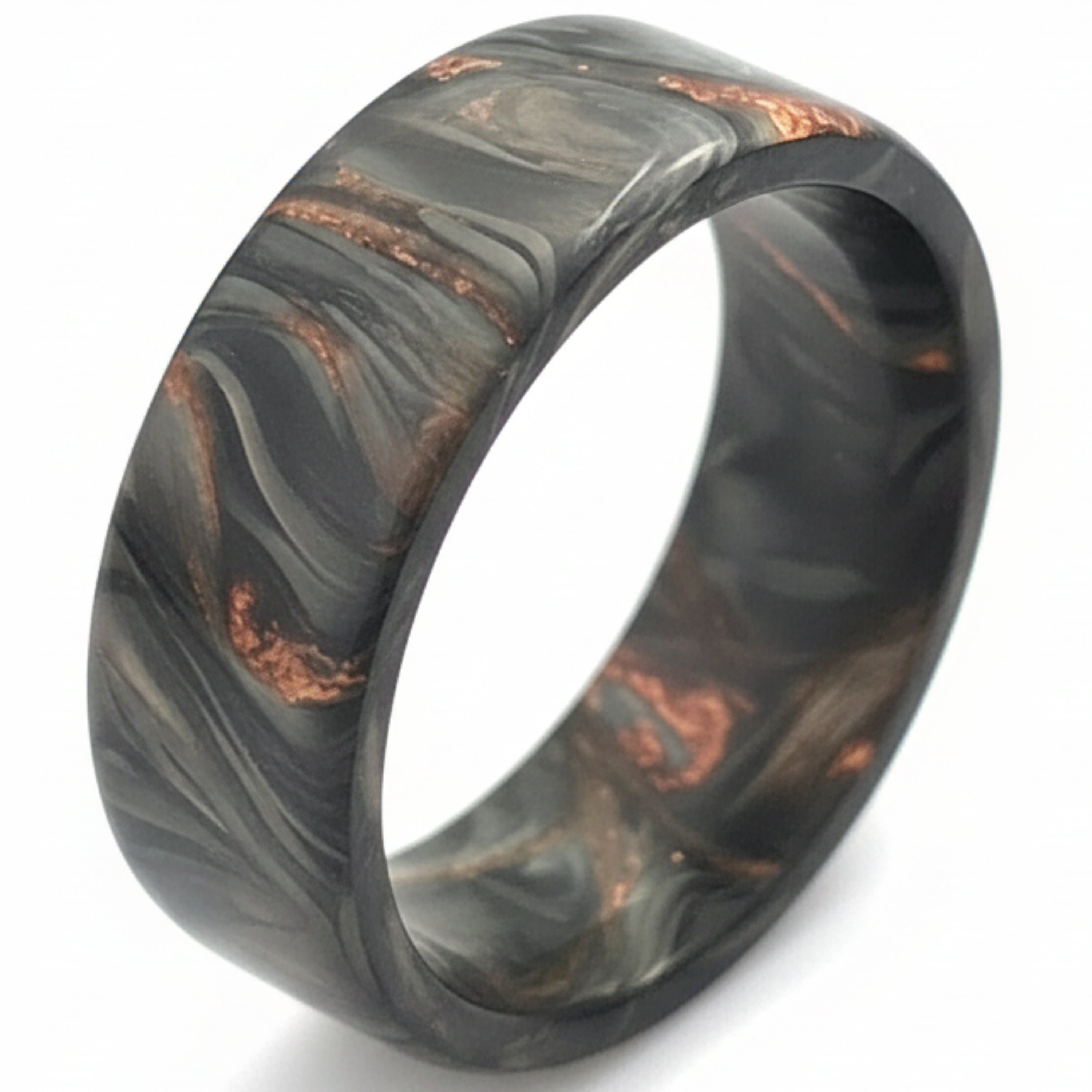 Vega - Carbon Fibre Ring with Copper