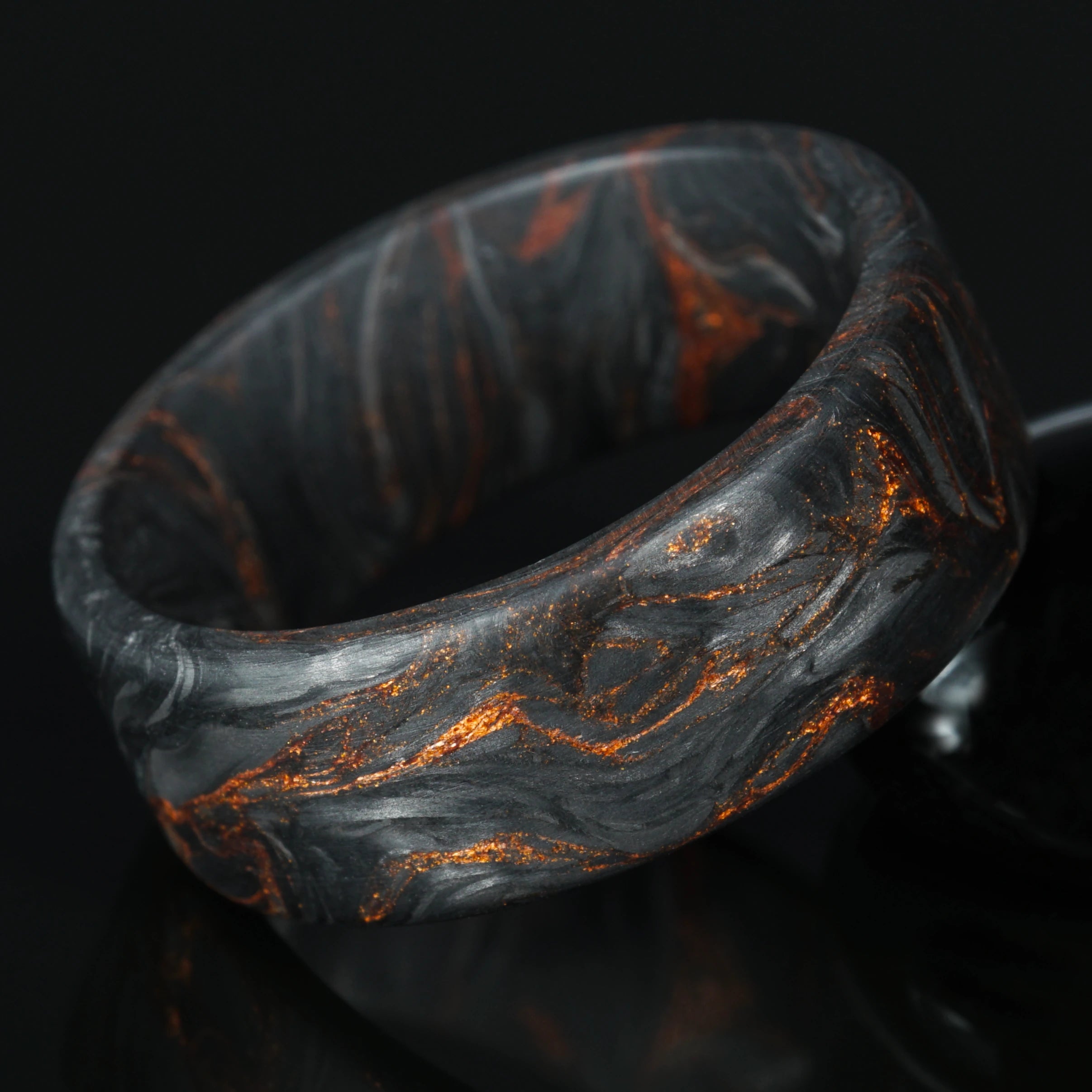 Vega - Carbon Fibre Ring with Copper