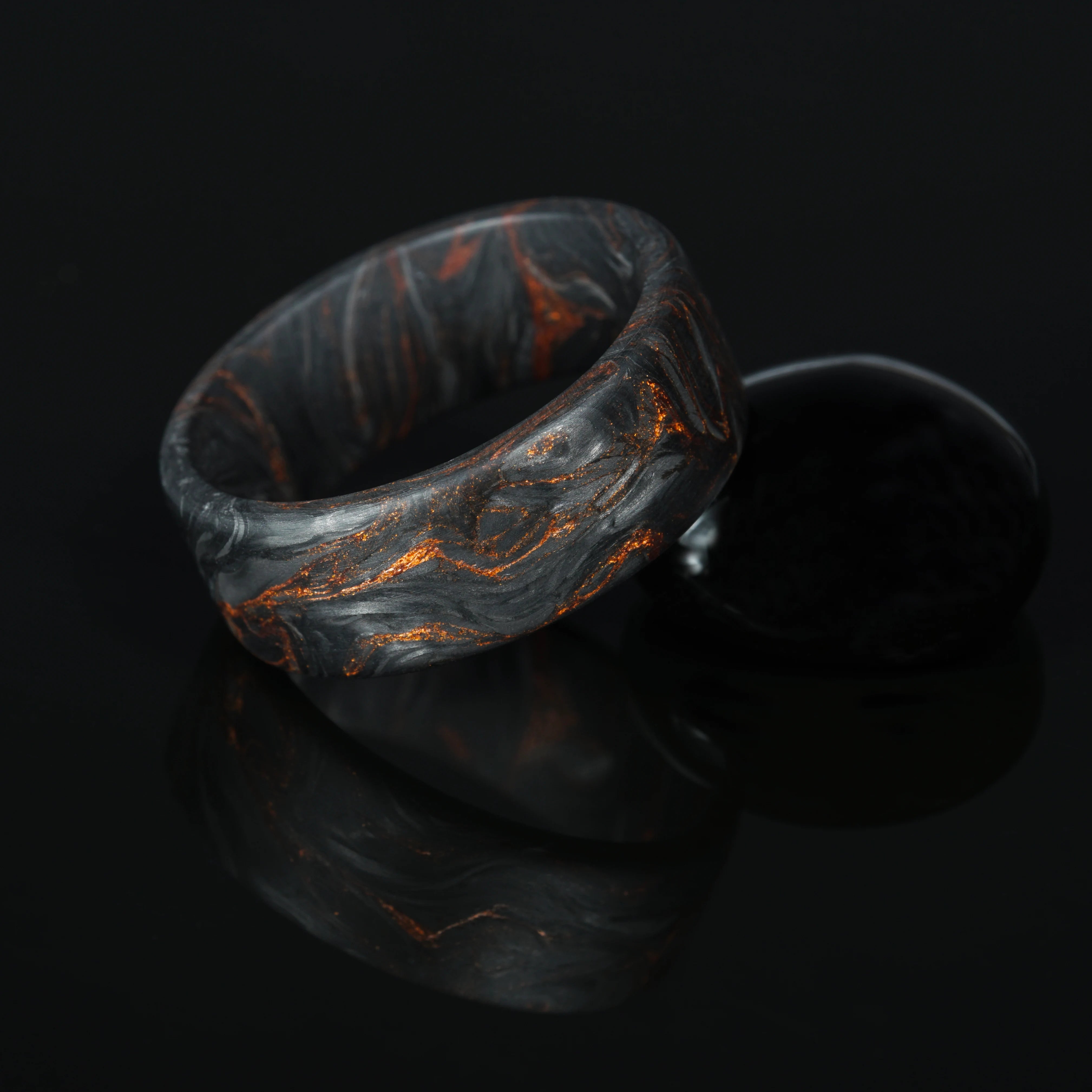Vega - Carbon Fibre Ring with Copper